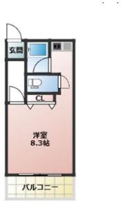 H’sflatsイータフラッツの間取り画像