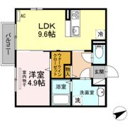 レセンテ安東の間取り画像