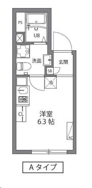 ヒルクレスト新中野の間取り画像