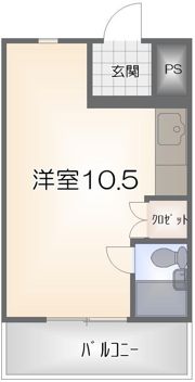 ヴィラチャーリーの間取り画像