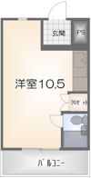 ヴィラチャーリーの間取り画像