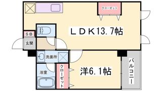 ADRESS SINKOBEの間取り画像