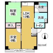 レジデンス下中野A棟の間取り画像
