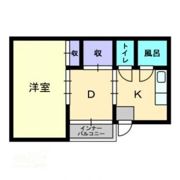 花ノ宮アパートの間取り画像