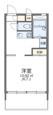 レオパレス田園の間取り画像