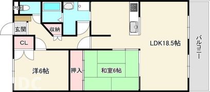 アップルコートの間取り画像