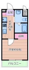 リベルテ東浦和の間取り画像