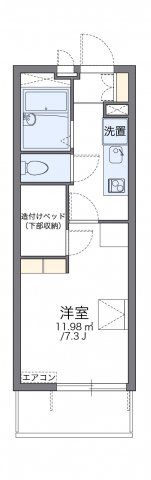 レオパレス向陵西の間取り画像