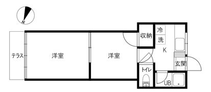 YOUハイツ3の間取り画像