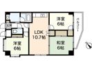 ラフィネ牛田本町の間取り画像