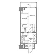 ACP Residence 亀戸の間取り画像