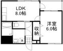 ルミエール大供の間取り画像