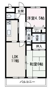 ブランドール和光の間取り画像