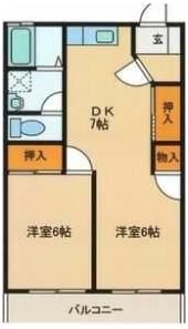 レジデンスヒルズ向台の間取り画像