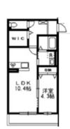 仮）万成西町アパートの間取り画像