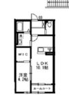 仮）万成西町アパートの間取り画像