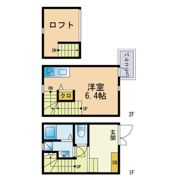 Mi Casita薬院の間取り画像