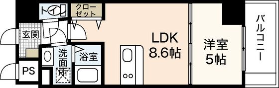 Lion銀山町の間取り画像