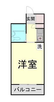 プチドール北野の間取り画像