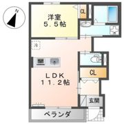 サンパレスの間取り画像