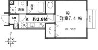 ベルコート朝霞の間取り画像