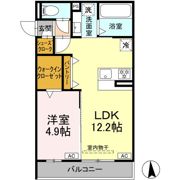 D-Hills上浅田の間取り画像