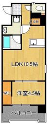 Apartment3771の間取り画像