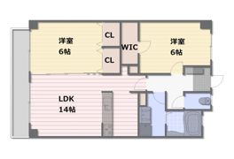 クレール桜アネックスの間取り画像