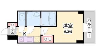 エスリード神戸グランドールの間取り画像