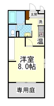 セジュール赤坂の間取り画像