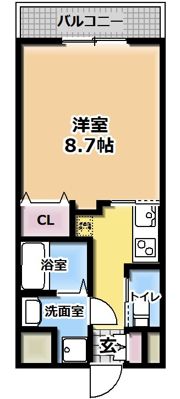 フォレストグレイス関目高殿Ⅶの間取り画像