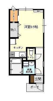 アバンティ磯部の間取り画像