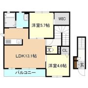 ヴィラ エルサ IIIの間取り画像