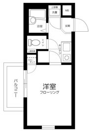 ルーブル都立大学の間取り画像