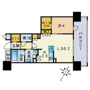 ザ・パークハウス大濠翠景の間取り画像