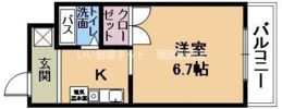 グランディオールの間取り画像