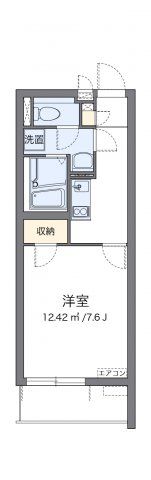 クレイノアウリィ仲六郷の間取り画像