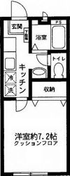 パークハイツBの間取り画像