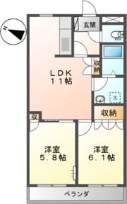 プルミエール ieの間取り画像