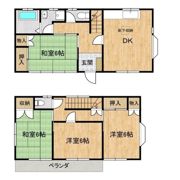 池向1675-14戸建の間取り画像