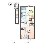 Rosa glauca（ロサグラウカ)の間取り画像