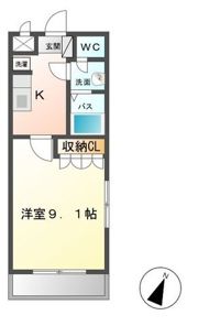 パークヒルズⅡの間取り画像