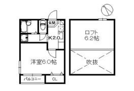 ドリームパレス高宮の間取り画像