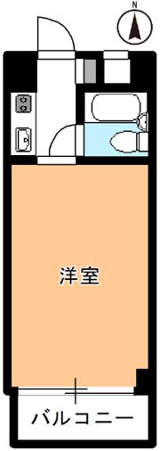 ダイヤアクティ三軒茶屋の間取り画像