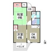 フラット谷中の間取り画像