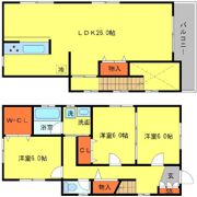江坂池上様貸家の間取り画像