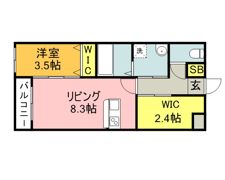 ネクストーリア飯塚西町の間取り画像