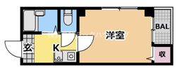 F2の間取り画像