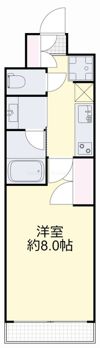 大供Aマンションの間取り画像