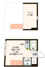 ハーモニーテラス北大塚の間取り画像